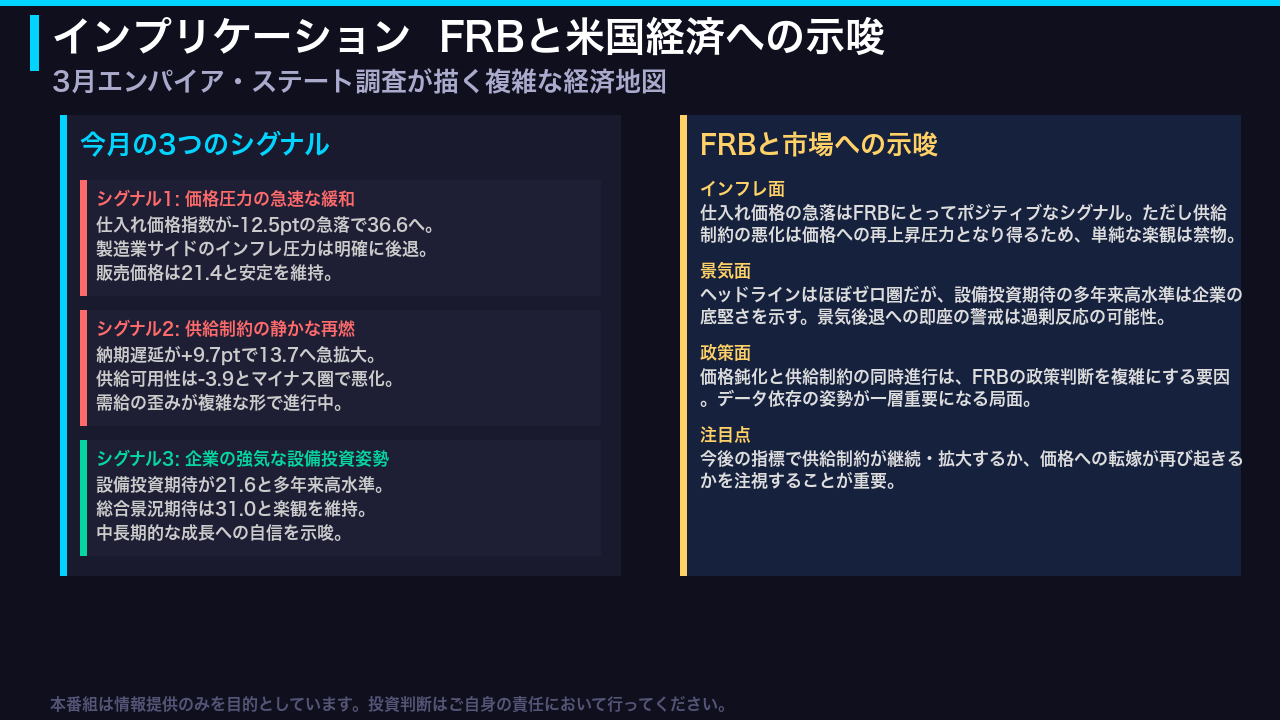 FRBへの示唆と総括